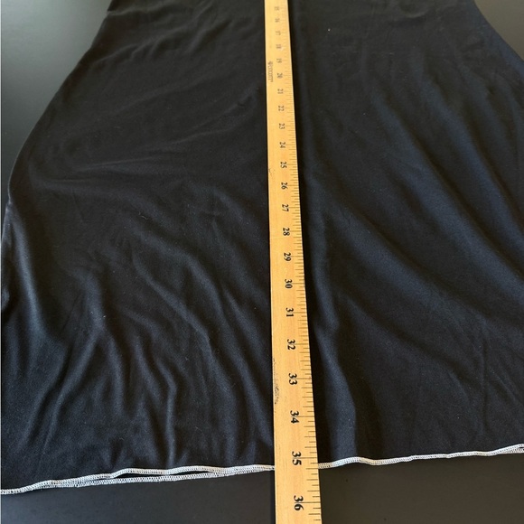 SHEIN Curve Black Bodycon Dress Women’s Plus Size 1XL – Short Sleeve Casual - Picture 5 of 11